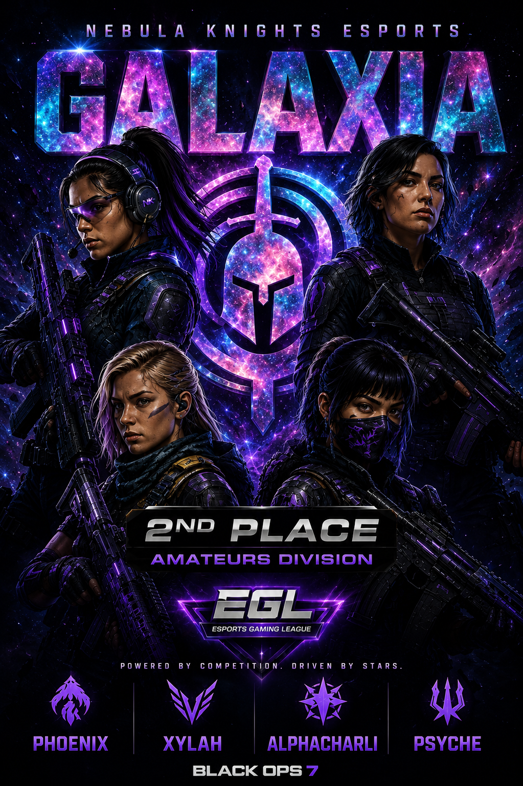 Galaxia Take 2nd Place at EGL