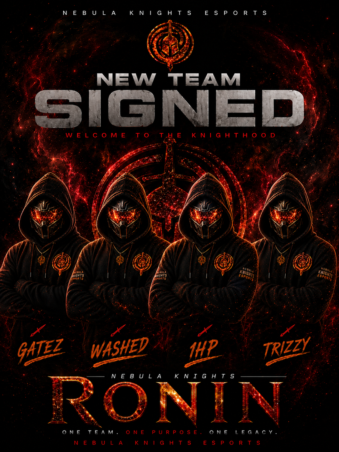 Nebula Knights signed a new team